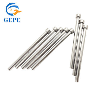 0.8mm-25mm मोल्ड एजेक्टर पिन थंबल एचआरसी30-35 कठोरता बुझाने का उपचार